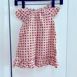 De Cavana Cotton Poplin Floral Dress